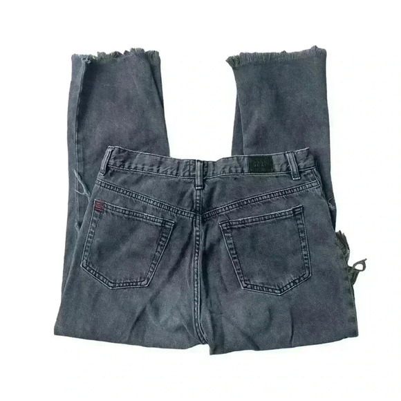 Urban Outfitters BDG High Rise Ripped Distressed Black Jeans Size 28 - Picture 5 of 8